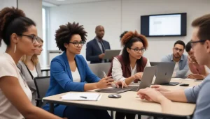 Workforce reskilling programs for AI displacement are essential